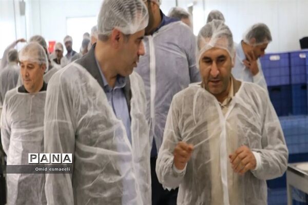 حضور معاون سیاسی استانداری آذربایجان شرقی در شرکت های مانی و فولاد صنعت بناب