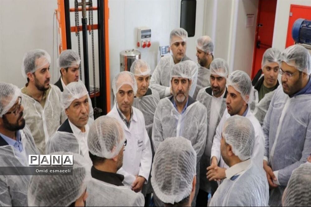 حضور معاون سیاسی استانداری آذربایجان شرقی در شرکت های مانی و فولاد صنعت بناب