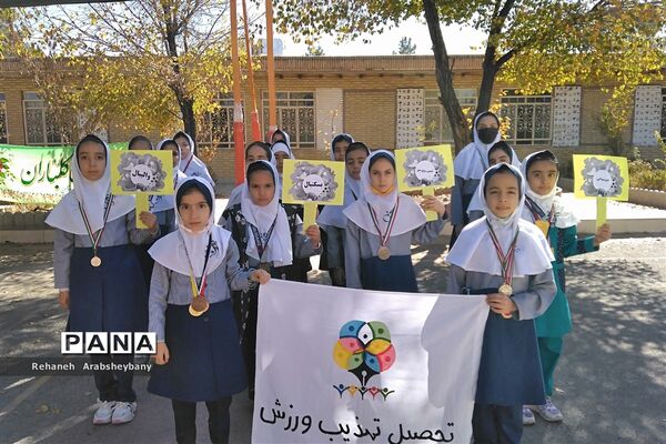 افتتاحیه المپیاد ورزشی درون‌ مدرسه‌ای در مدارس شهرستان آباده