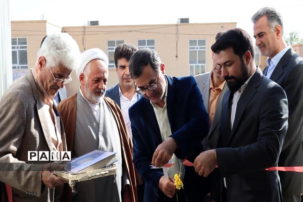 افتتاح ساختمان سه کلاسه آموزشگاه هنرهای زیبای شهرستان میبد