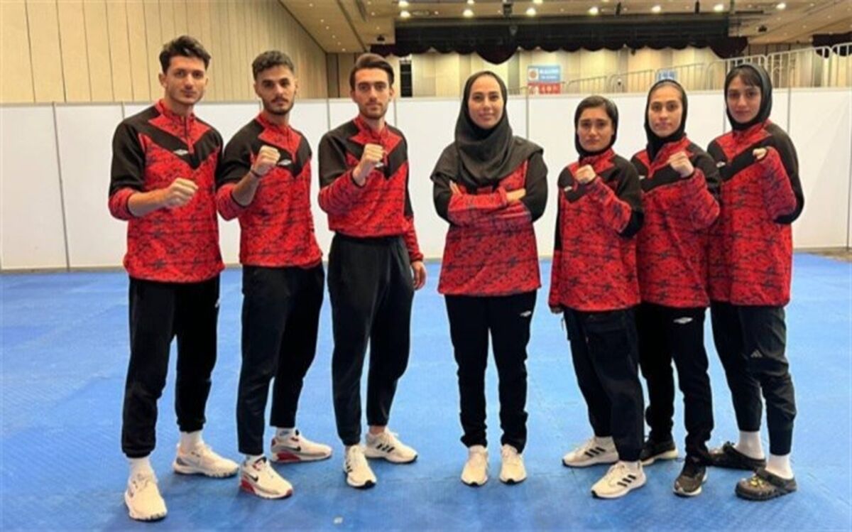 تمرین تکواندوکاران ایران در گویانگ