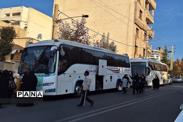 اعزام دانش‌آموزان ناحیه یک کرج به اردوی راهیان نور