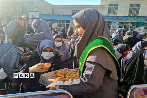 بزرگداشت شهید تیمسار فلاحی در دبیرستان شهید تیمسار فلاحی ناحیه یک کرج