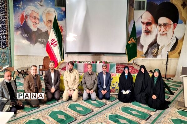 تجدید میثاق دانش‌آموزان منطقه ۲ با آرمان‌های شهدای ۸ سال دفاع مقدس در قالب کاروان راهیان نور