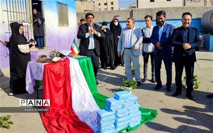 آیین خشت‌گذاری مدارس شرافت، عمار و ملاآقایی در شهرستان قرچک/ فیلم