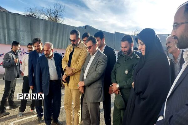 آیین کلنگ‌زنی بیمارستان امام رضا (ع) بلده