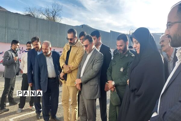 آیین کلنگ‌زنی بیمارستان امام رضا (ع) بلده