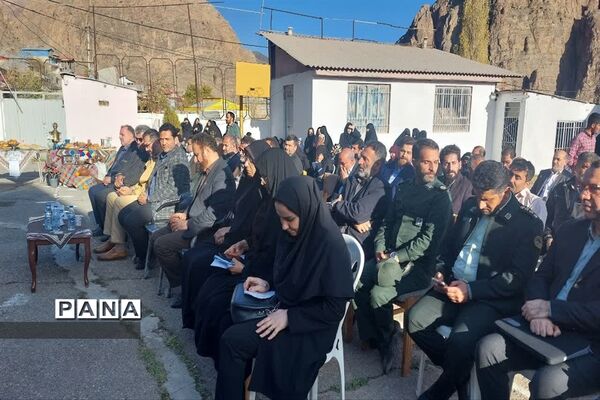 آیین کلنگ‌زنی بیمارستان امام رضا (ع) بلده