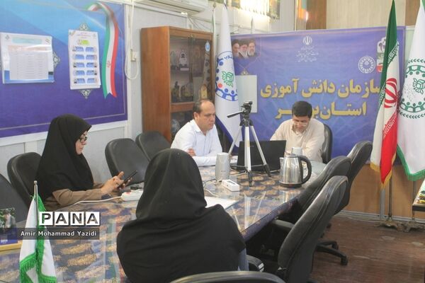 جلسه برگزاری اردوهای دانش‌آموزی درون استانی طرح هفت سنگ