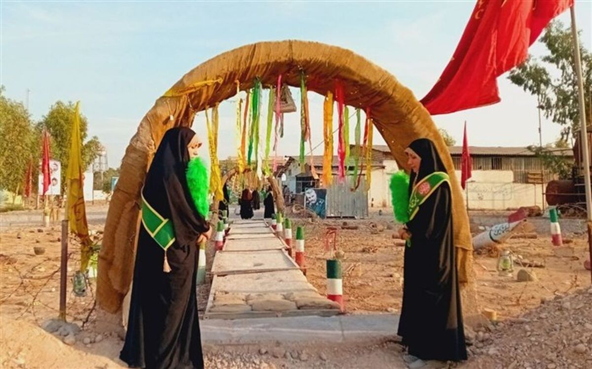 اردوی راهیان نور دختران میاندورودی