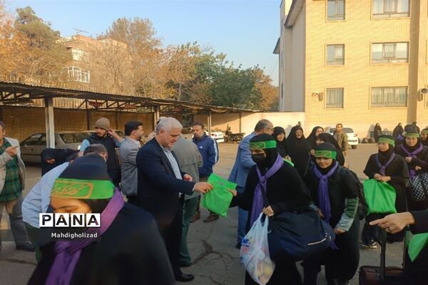 اعزام بیش از ۴۰۰ دانش‌آموز دختر مدارس منطقه ۱۶ به راهیان نور