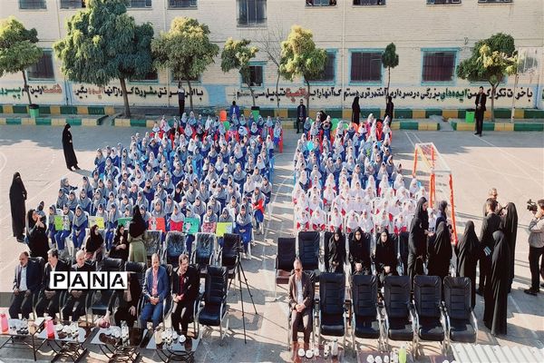 آیین توزیع شیر در مدارس دولتی خراسان رضوی