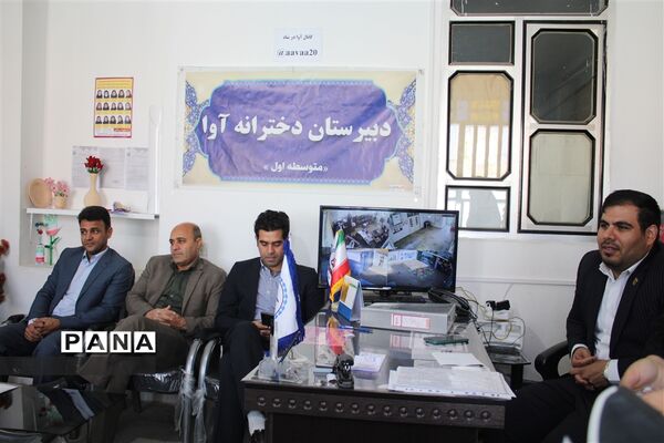 بازدید مدیرسازمان دانش‌آموزی استان لرستان از مدارس شهرستان کوهدشت