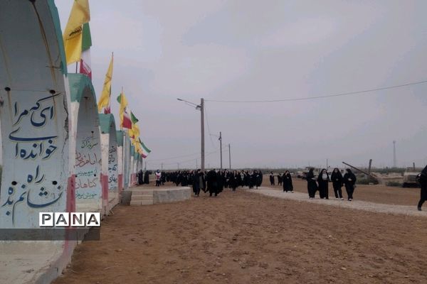 سفر معنوی راهیان نور دختران شهر ورامین