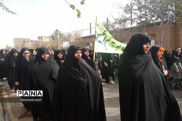 تجمع مردم شهرستان بام و صفی آباد در محکومیت جنایات رژیم صهیونیستی