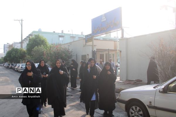 تجمع مردم بوشهر در حمایت از کودکان فلسطین