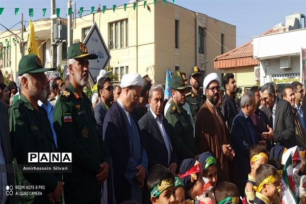 راهپیمایی مردم جهرم در حمایت از کودکان مظلوم غزه