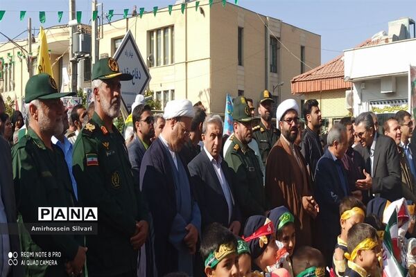 راهپیمایی مردم جهرم در حمایت از کودکان مظلوم غزه