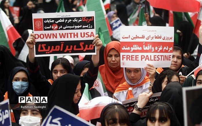 قطعنامه تجمع بزرگ حمایت از کودکان فلسطینی و محکومیت بمباران مراکز درمانی