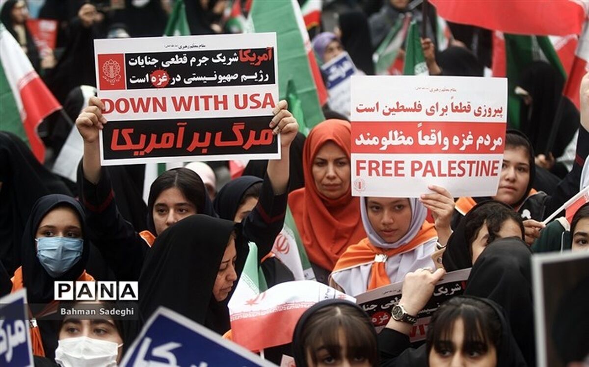 قطعنامه تجمع بزرگ حمایت از کودکان فلسطینی و محکومیت بمباران مراکز درمانی