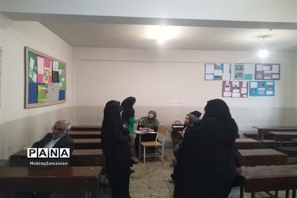 اولین جلسه دیدار با اولیاء دبیرستان شاهد شهید حمامی