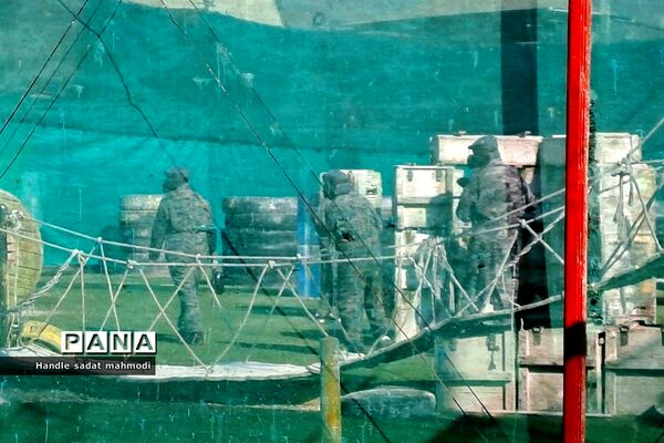 اردوی دانش‌آموزان مدرسه نوین آفرین رودهن در مجموعه پینت ‌بال ورزشگاه آزادی تهران