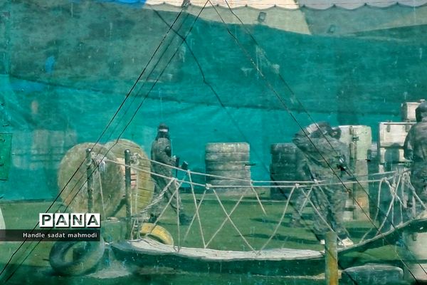 اردوی دانش‌آموزان مدرسه نوین آفرین رودهن در مجموعه پینت ‌بال ورزشگاه آزادی تهران