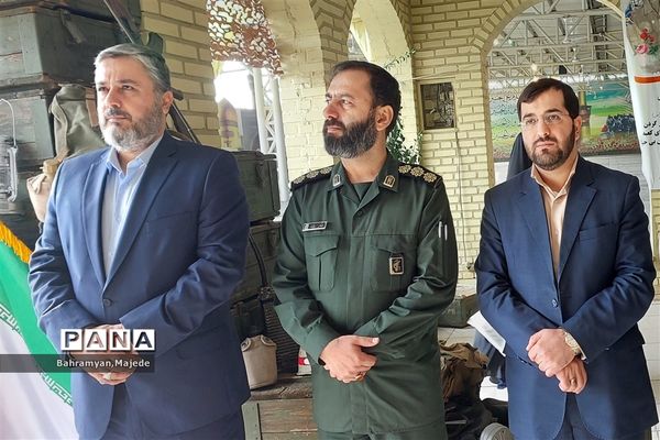 آیین بدرقه اردوی دانش‌آموزی راهیان نور شهرستان ملارد