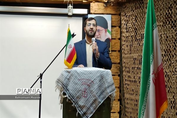 آیین بدرقه اردوی دانش‌آموزی راهیان نور شهرستان ملارد