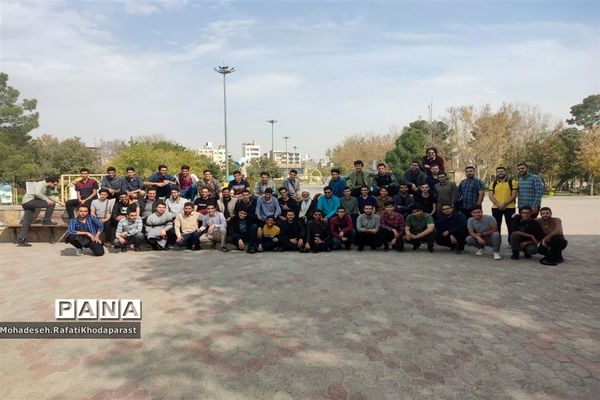 بازدید دانشجویان دانشگاه میبد از نمایشگاه مفهومی زیارت و نمایشگاه گوهرشاد در بوستان وحدت مشهد