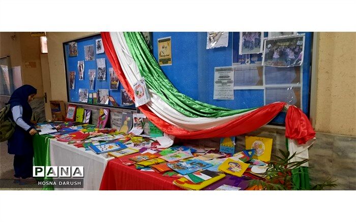 برپایی نمایشگاه کتاب کودکان غزه در جنگ/فیلم