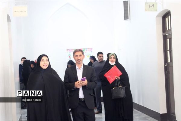 بازدید مدیران ناحیه یک بهارستان از دبیرستان ماندگار البرز