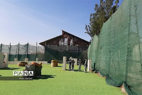 مسابقات پینت‌بال دانش ‌آموزان هنرستان بصیرت