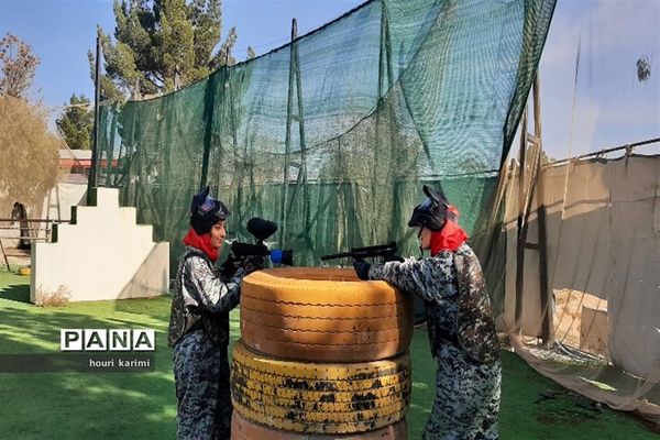 مسابقات پینت‌بال دانش ‌آموزان هنرستان بصیرت