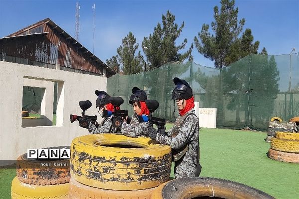 مسابقات پینت‌بال دانش ‌آموزان هنرستان بصیرت