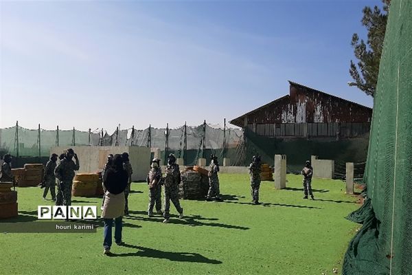 مسابقات پینت‌بال دانش ‌آموزان هنرستان بصیرت