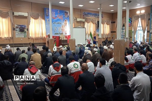 برگزاری یادواره شهداء مدافع وطن در شهرستان فاروج