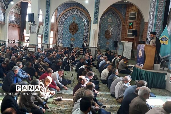 اقامه نماز جمعه در مصلای شهرستان پردیس