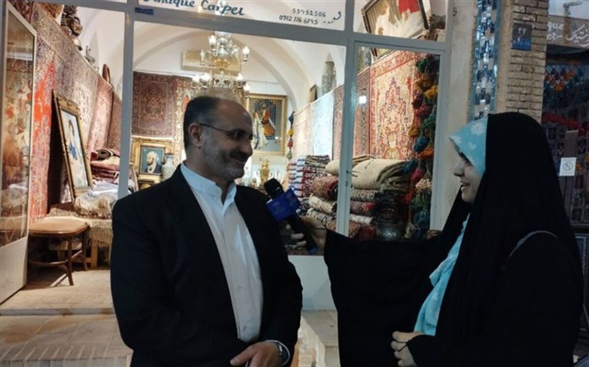 سرای سنتی تیمچه امین الدوله کاشان میزبان هنرمندان نقالی/فیلم