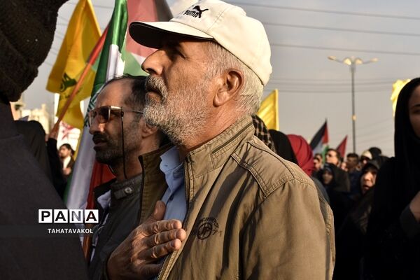 تجمع مردمی همدردی و پشتیبانی  کودکان غزه در شهرستان پردیس