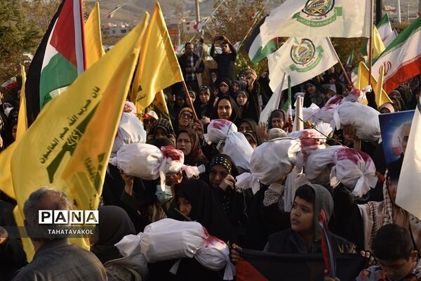 تجمع مردمی همدردی و پشتیبانی  کودکان غزه در شهرستان پردیس