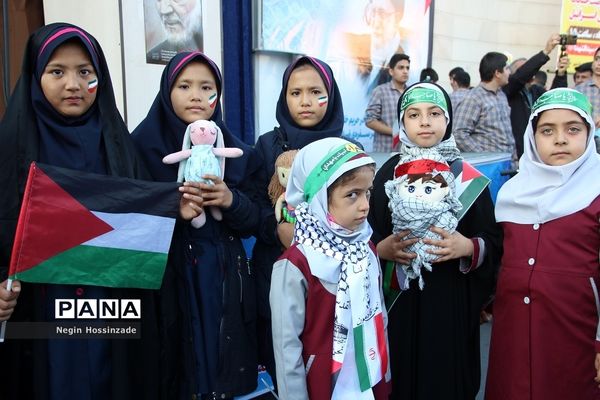 محکومیت جنایات رژیم  صهیونیستی دراجتماع مردم اسلامشهر