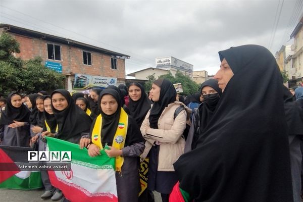 بانگ حمایت از مردم فلسطین در گلوگاه