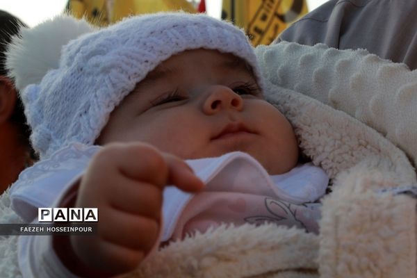 راهپیمایی در تهران برای حمایت از کودکان مظلوم غزه