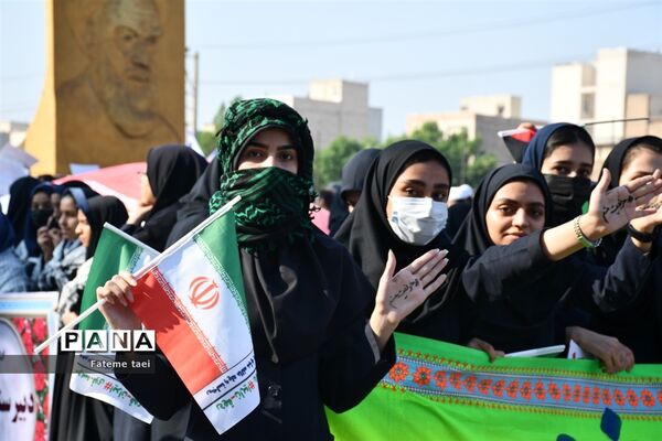 تجمع حمایت از کودکان فلسطینی در اهواز