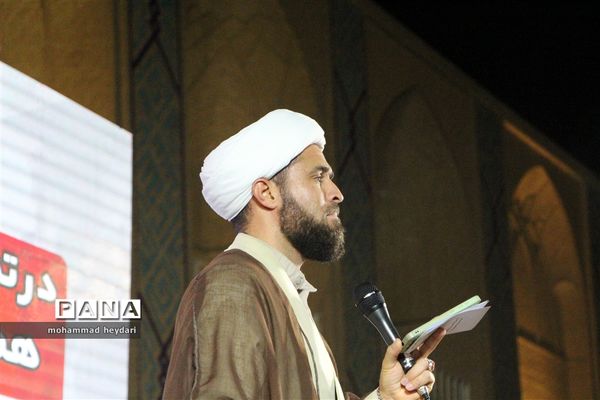 خروش مردم دارالعباده یزد در حمایت از کودکان فلسطینی