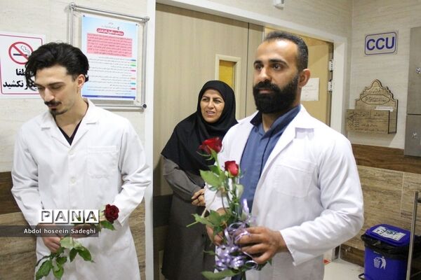 گرامیداشت سالروز ولادت حضرت زینب کبری (س) و روز پرستار در بوشهر توسط دانش آموزان پیشتاز