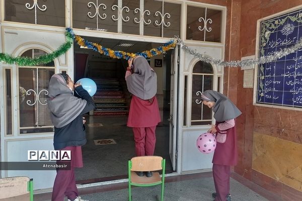 برگزاری مراسم ولادت حضرت زینب(س) در دبستان منتظر قائم ناحیه دو ری