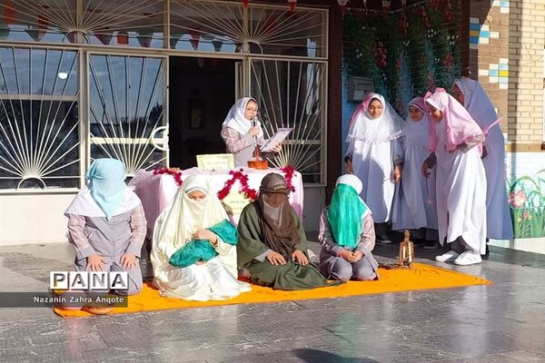 نمایش میلاد حضرت زینب(س) درآموزشگاه الله‌اکبر اسلامشهر