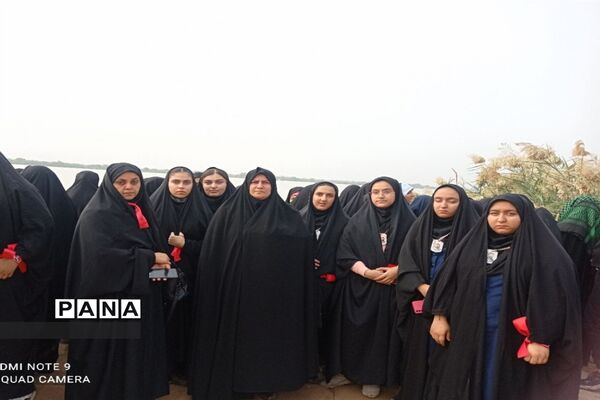 حس وحال دانش‌آموزان منطقه امامزاده در اردوی راهیان نور
